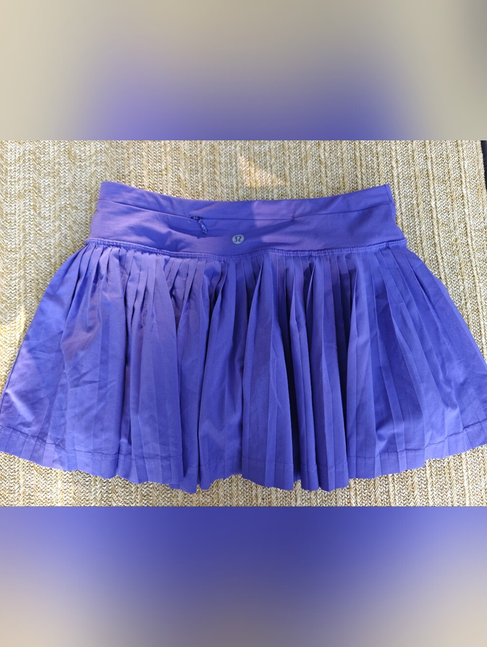 lululemon athletica Purple Pleated Athletic Skort